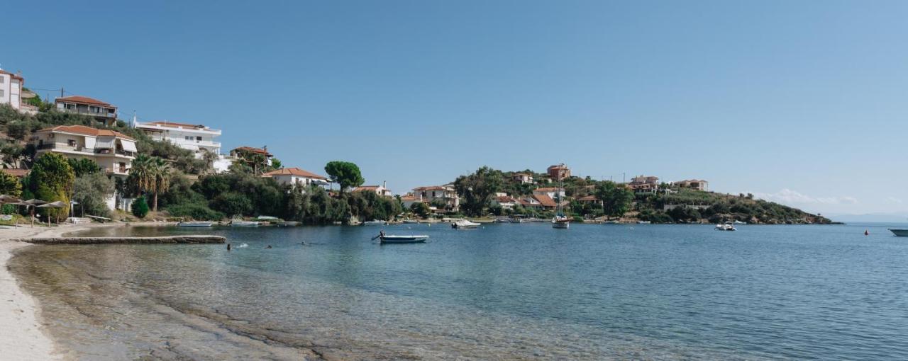 Kesi beach house Volos Bagian luar foto
